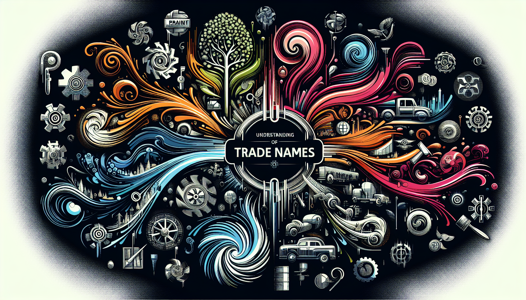 Illustration of trade names