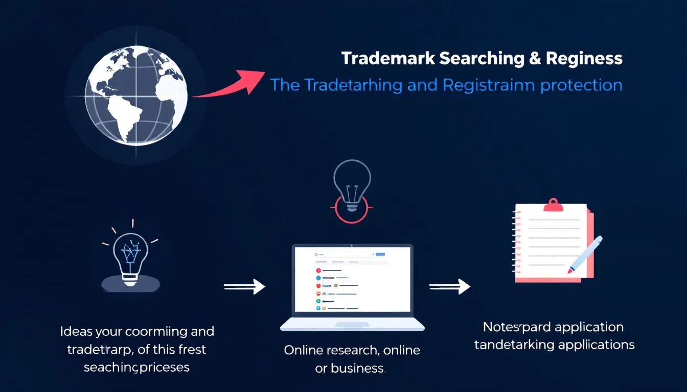 A person conducting a trademark search for their business.